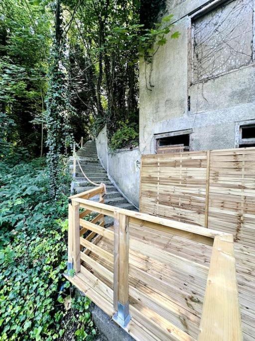 Jungle Appartement Avec Terrasse Laon Esterno foto