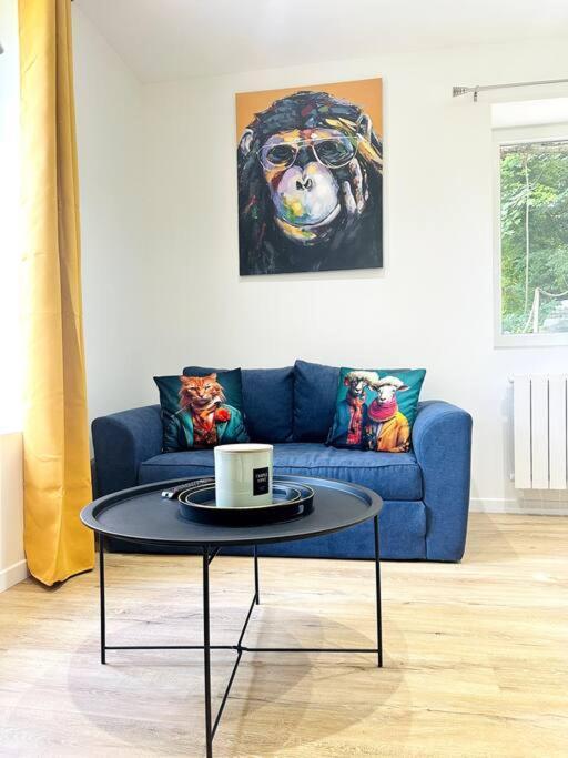 Jungle Appartement Avec Terrasse Laon Esterno foto